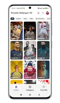 Ronaldo Wallpaper HD android App screenshot 7